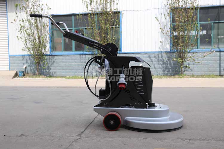 拋光機(jī)是為了讓地面表面有光澤，需要先研磨后才可以拋光。拋光分為粗拋和精拋，這時候可以使用拋光機(jī)，配合拋光墊，提高地面的光澤度。高速地坪拋光機(jī)讓你輕松完成地坪拋光工作，提高地坪亮度。