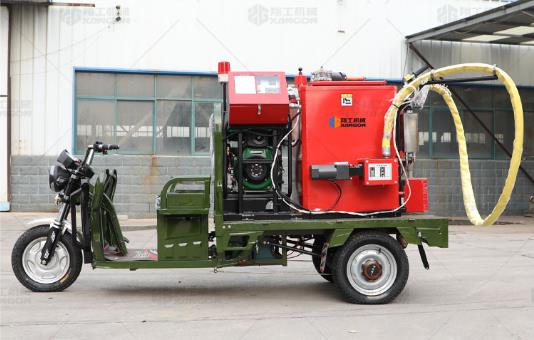 不規(guī)則的坑洞該如何修補？灌縫機可以解決